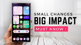 Samsung Made these Small Changes for a BIGGER Impact ! Must Know Features !!!