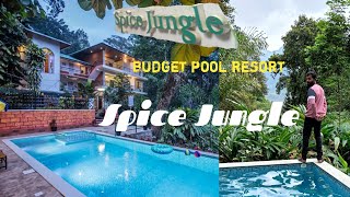 Budget pool resort..😍  spice jungle munnar