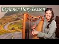 Learn this beginner harp song in 24 minutes!