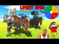 LUCKY MYSTERY SPIN BATTLES with SHINCHAN vs CHOP vs AMAAN-T in Animal Revolt Battle Sim LIVE UPGRADE