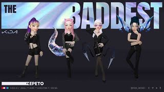 K/DA - THE BADDEST ft. (G)I-DLE, Bea Miller, Wolftyla (Zepeto Music Video) | League of Legends