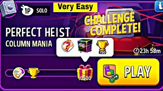 column mania gimme green perfect heist solo challenge | match masters | column mania 10000 score