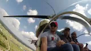 Helicopter trip in Oshkosh with a GoPro Hero3+