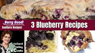 3 Simple Blueberry Recipes: Biscuits, Coffeecake, and Muffins – All Made from Scratch!