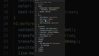 How to make Reflected Text CSS HTML