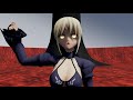 【fate mmd】桜とセイバーでゴーストルール【fate hf】【1080p】