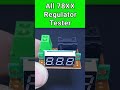 how to make 78xx series regulator ic tester