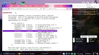 Ruby C Extension - Part 7 - Getting Linux Disk Usage