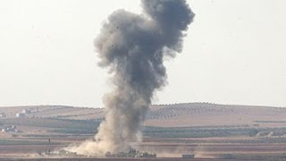 As IS Advances, US-led Airstrikes Pound Kobani