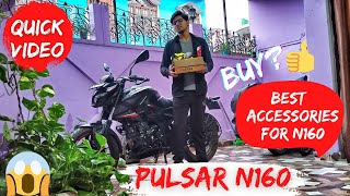 2022 PULSAR N160 BIKE ACCESSORIES - Everything You Need to Know!!!!