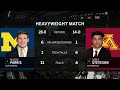 HWT: #1 Mason Parris (MICH) vs. #2 Gable Steveson (MN) | 2020 B1G Wrestling Championships