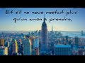 patricia kaas une dernière semaine à new york paroles lyrics