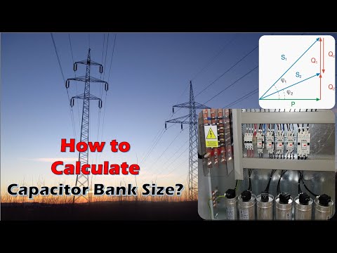 How To Calculate Capacitor Bank Size Youtube