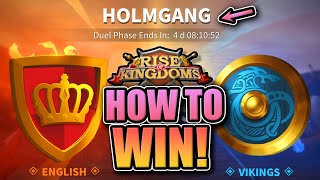 How to Win Holmgang [get Viking KvK stratagem points] King of All Britain Rise of Kingdoms