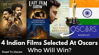 Indian Films in 2023 Oscar Shortlist | RRR, All That Breathes, Last Film Show, Elephant Whispereres