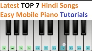 Latest Top 7 Hindi Songs 2016 Piano Tutorials - Jarzee  Entertainment