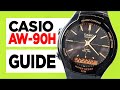 #CASIO AW-90H (Module 5156) - How to Set the Time, Date, Alarm, Stopwatch and Dual Time!