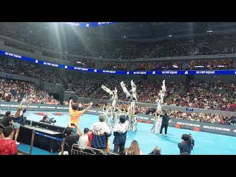 UAAP Cheerdance Competition S86 - NU Pep Squad: Patron Front View - YouTube