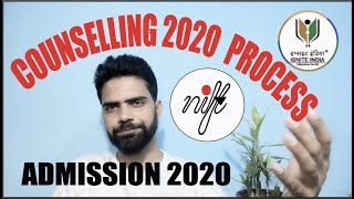 NIFT COUNSELLING PROCESS 2020 | NIFT ADMISSION 2020 | Bachelor of Design NIFT | CRACK NIFT