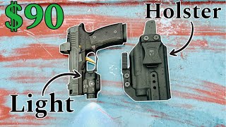 Warriorland’s laser/Light and Holster Combo For the Glock 19 and Glock 17