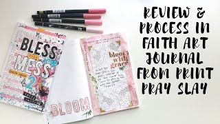 Review of Faith Art Journals from Print Pray Slay | Creative Faith & Co.