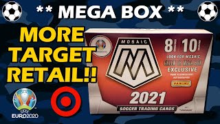 MOSAIC SOCCER MEGA BOX!! 2021 Panini Mosaic Soccer Euro 2020 Mega Box Review