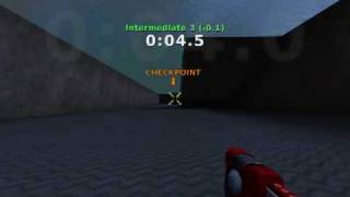 Nexuiz - Slalom fast lap 0:07.7