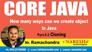 How many ways can we create Object in Java Part 5.2 (Cloning) | Core Java Tutorial