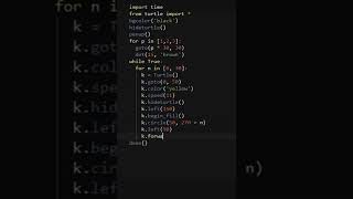 Pac-Man animation using python turtle| Python programming| How to make Pac-Man | Python games