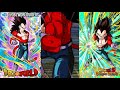 100% agl super saiyan 4 vegeta with level 10 links showcase dragon ball z dokkan battle