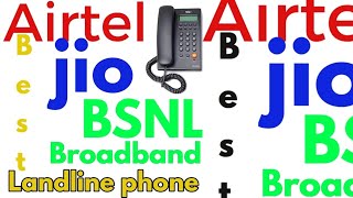 Best landline caller ID phone for bsnl jio Airtel Broadband | 🔥 senior citizens landline phone Hello