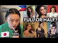 Japanese Guess Filipina Celebritis | Full or half Filipino?