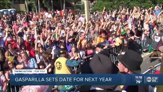 Gasparilla releases official date for 2022