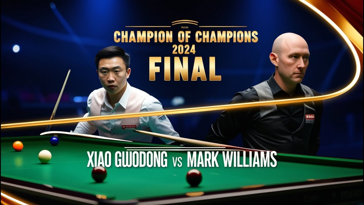 Live Mark Williams Vs Xiao Guodong Champion Of Champions 2024