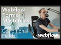 Conditional Form Fields (No Plug-ins): Webflow Forms Masterclass