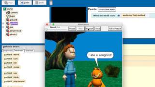 Alice 2 HoC Step 4 How to Use the Code Editor