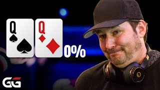 Phil Hellmuth is Sticky with Queens