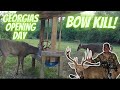 Bowhunting Opening Day! (Big Hog and Giant Buck)