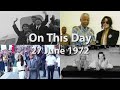 On This Day: 27 June 1972