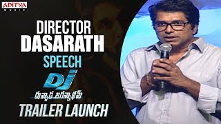 Director Dasarath Speech At DJ Duvvada Jagannadham Trailer Launch