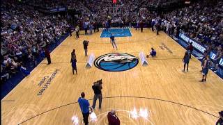 Mavs Fan Banks In Half-court Shot!!