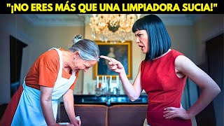 Cuando La Limpiadora Pronunció TRES PALABRAS, La Millonaria Se Quedó Pálida…