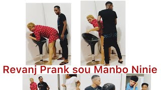 Revanj Prank sou Manbo Ninie💃Ninie bare Roomine kap pran yon Backchat nan men K-Lezo🤭svp#Abòne🙏❤️