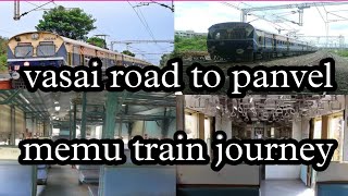 Vasai road to panvel memu train:Journey from Vasai to panvel