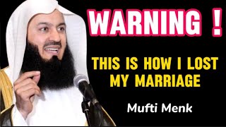How Mufti Menk Went Through Divorce