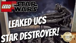 NEW LEGO Star Wars 75252 UCS Imperial Star Destroyer Leaked Image!