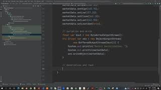 10 - Java Serialization with memory buffer - Code Demo 2