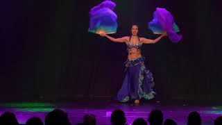 Belly Dancing Silk Fans Artem I wanna Dance