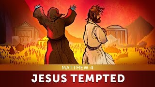 Temptation of Jesus - Matthew 4 | Bible Story for Kids (Sharefaithkids.com)