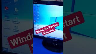 computer restart shortcut key 🔑 || how to restart computer | #shorts #viral #youtubeshorts #pc